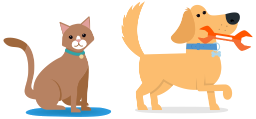 Mascotas, Perros y Gatos